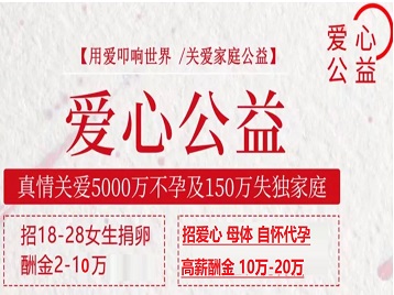 临高捐卵助孕生子 爱心志愿者招募
